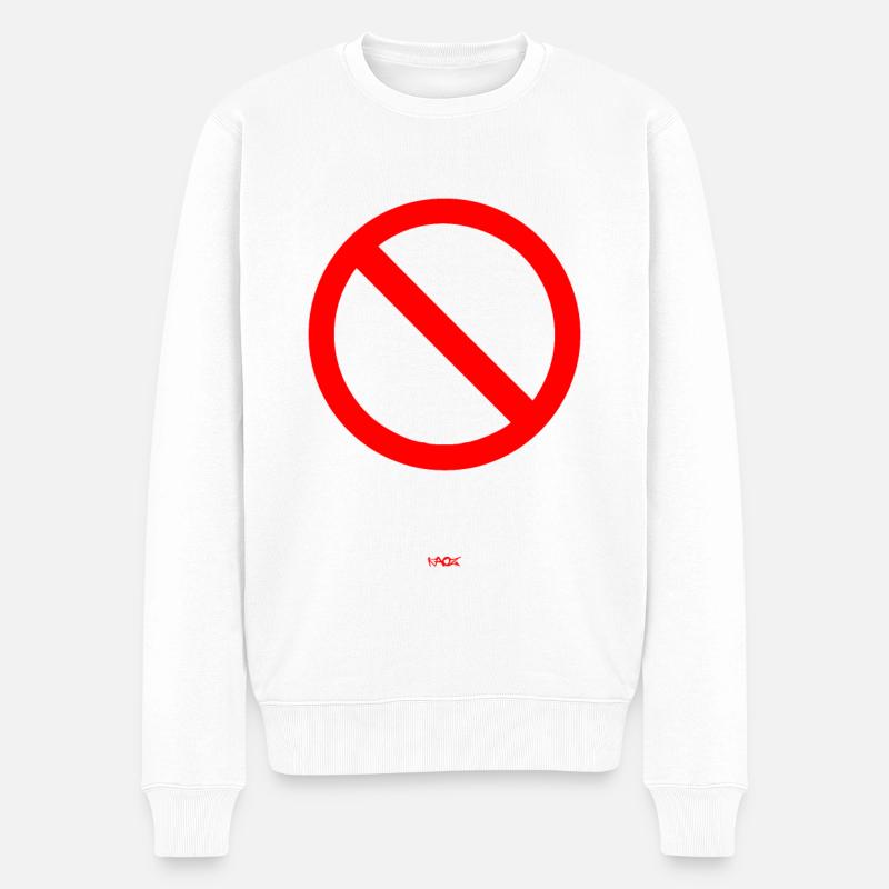 Interdit - Pull Premium bio Homme - blanc