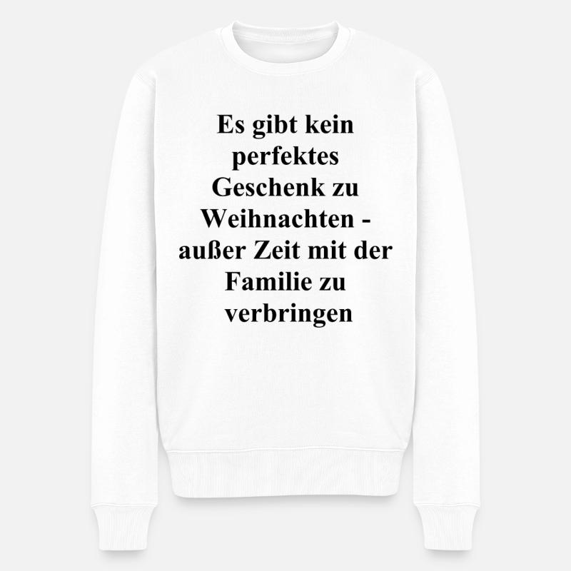 Bonheur domestique - Pull Premium bio Homme - blanc