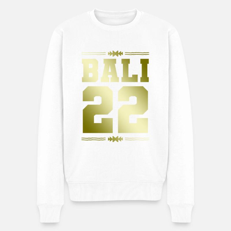 Bali 22 - Pull Premium bio Homme - blanc