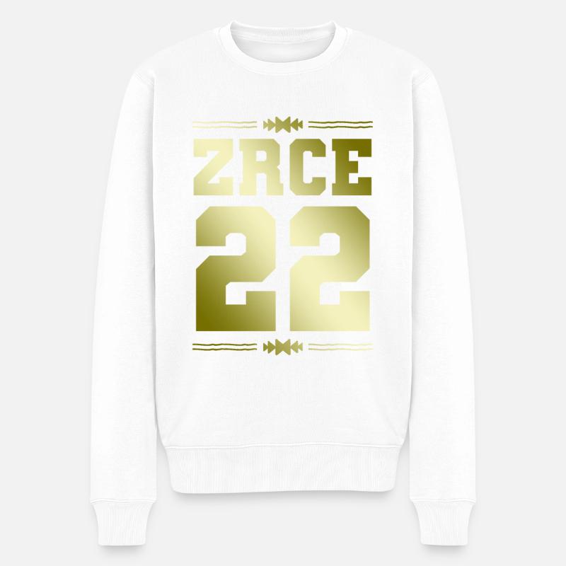 Zrce 22 - Pull Premium bio Homme - blanc