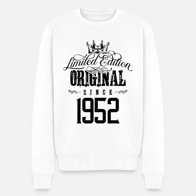 Édition limitée 1952 - Pull Premium bio Homme - blanc