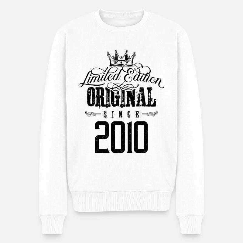 Édition limitée 2010 - Pull Premium bio Homme - blanc