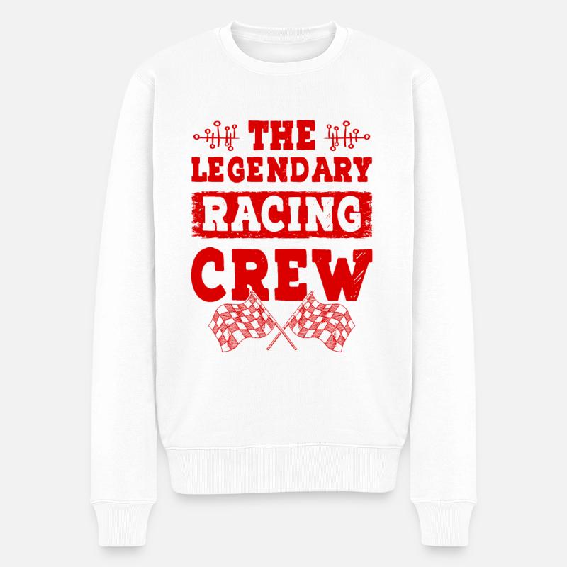 Équipage de course - Pull Premium bio Homme - blanc