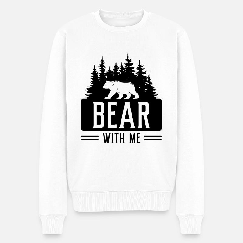 Supportez-moi - Pull Premium bio Homme - blanc