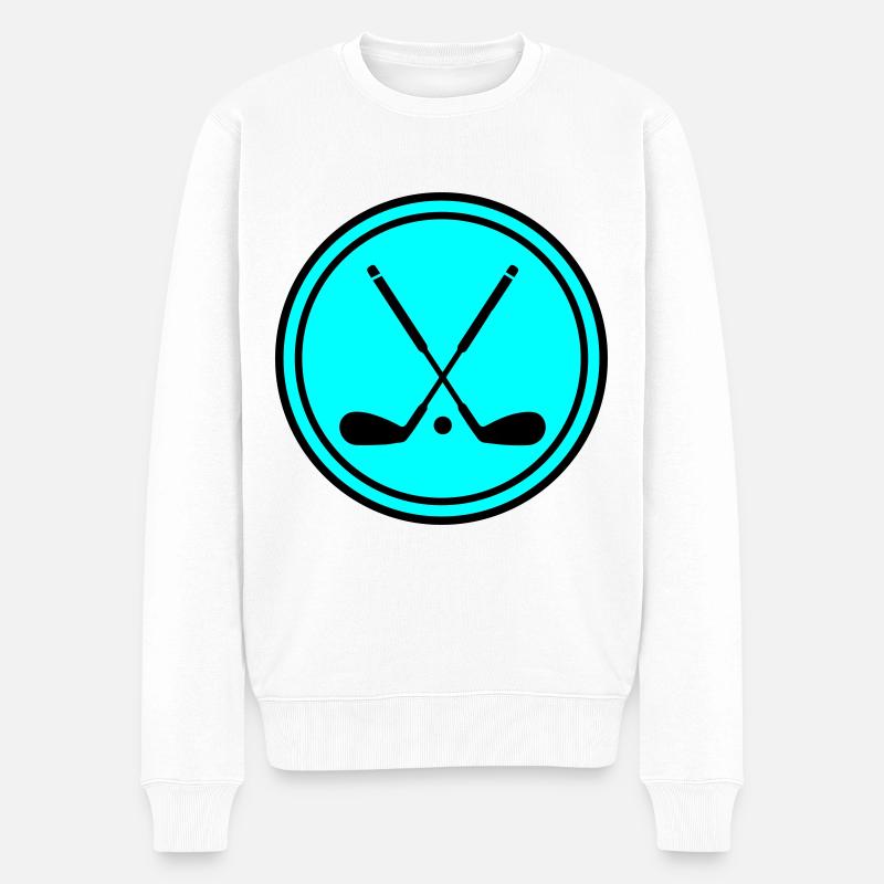 Symbole du golf - Pull Premium bio Homme - blanc