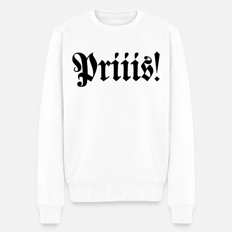 Tabac à priser pris cadeau - Pull Premium bio Homme - blanc