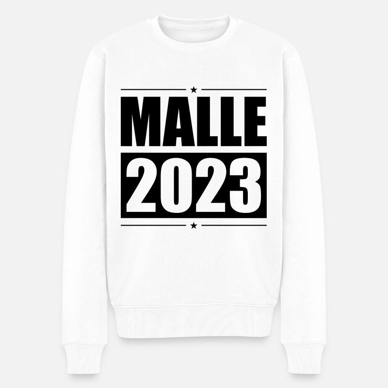Malle 2023 - Pull Premium bio Homme - blanc