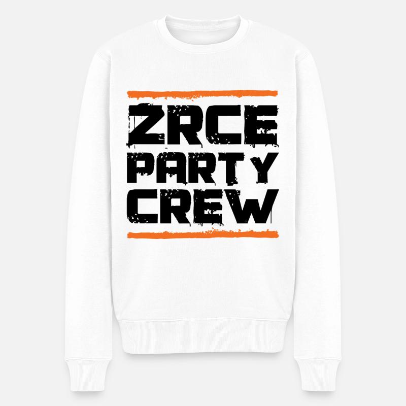 Zrce Party Crew - Pull Premium bio Homme - blanc