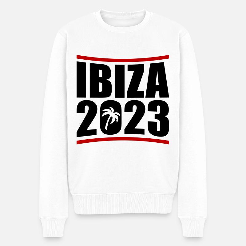 Ibiza 2023 - Pull Premium bio Homme - blanc
