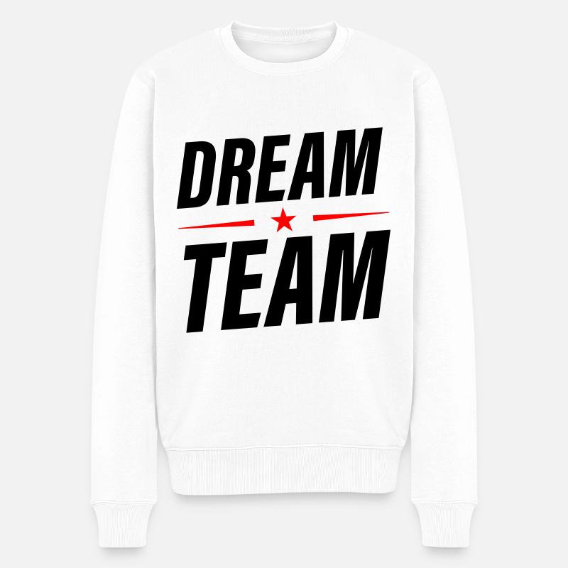 Équipe de rêve - Pull Premium bio Homme - blanc