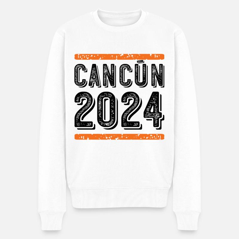Cancun Millésime 2024 - Pull Premium bio Homme - blanc
