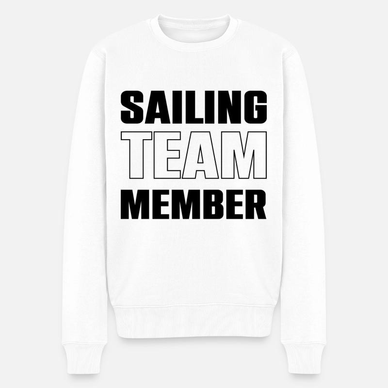 Équipe de voile - Pull Premium bio Homme - blanc