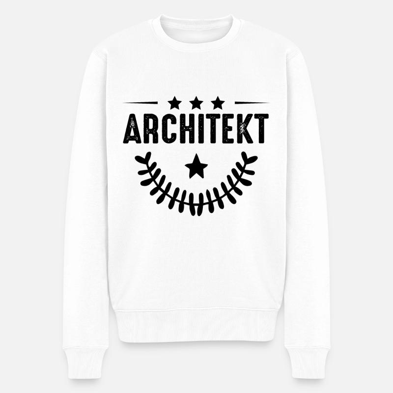 Profession d’architecte - Pull Premium bio Homme - blanc