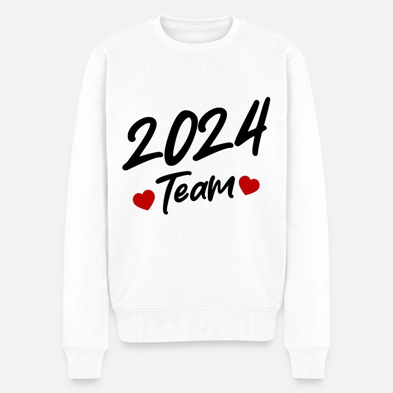 Cœur d’équipe 2024 - Pull Premium bio Homme - blanc