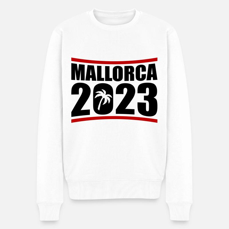 Majorque 2023 - Pull Premium bio Homme - blanc