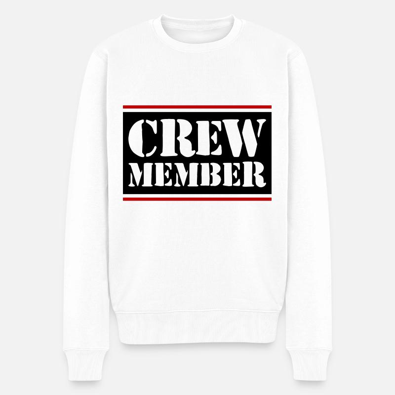 Conception de l’équipage - Pull Premium bio Homme - blanc