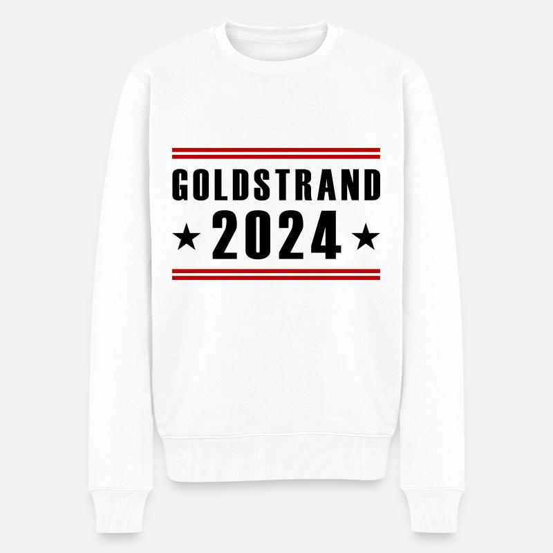 Sables d’or 2024 - Pull Premium bio Homme - blanc