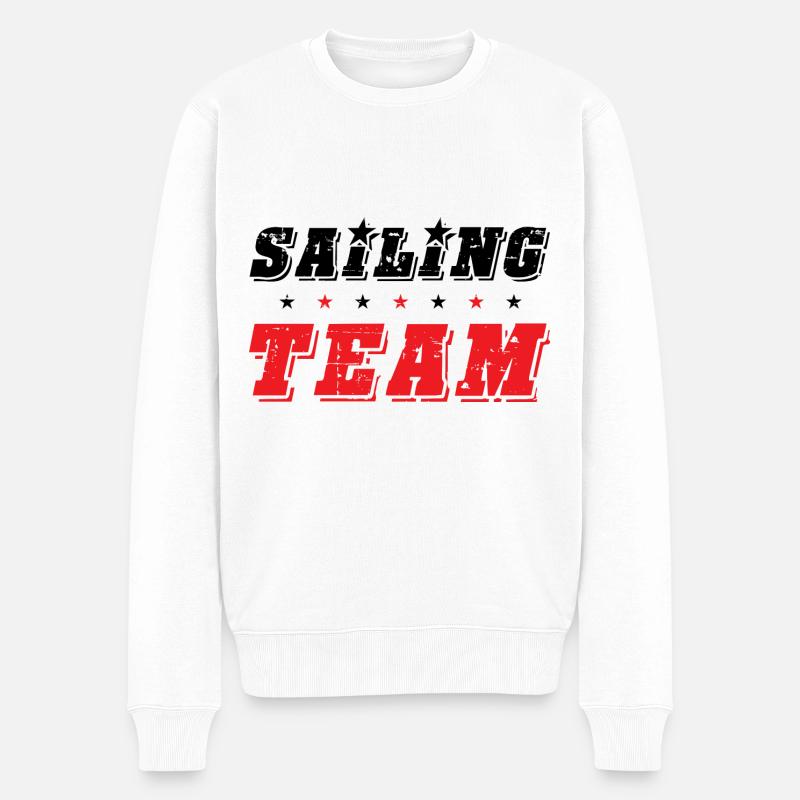 Équipe de voile - Pull Premium bio Homme - blanc