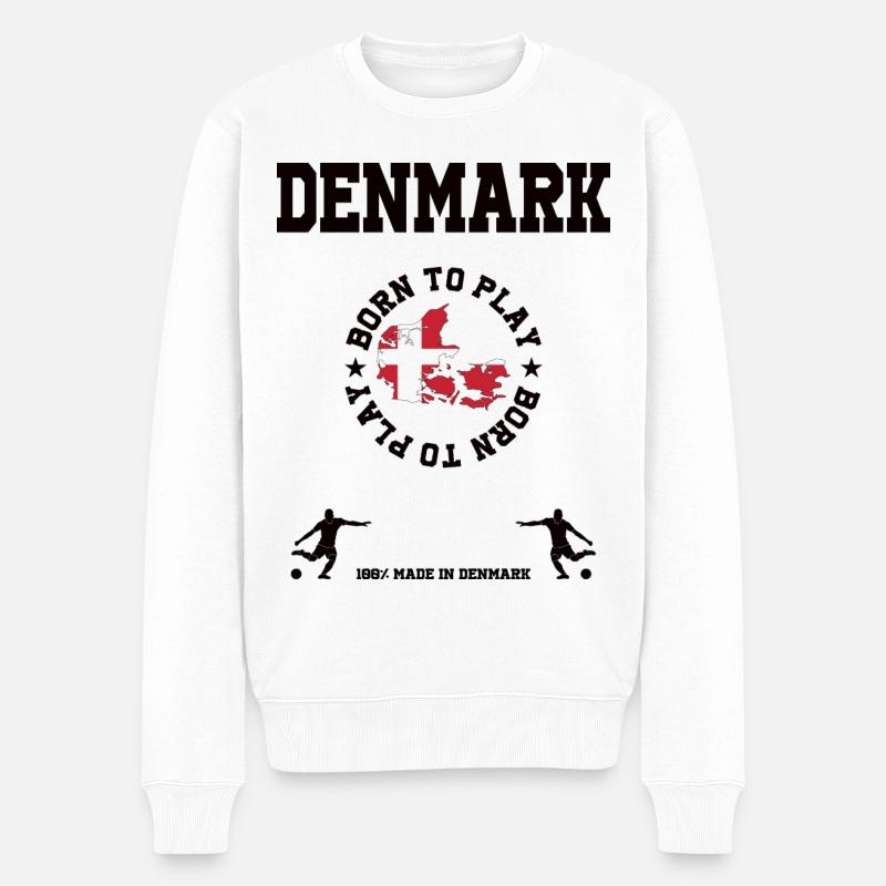 Danemark - Pull Premium bio Homme - blanc