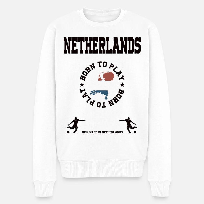 Hollande - Pull Premium bio Homme - blanc