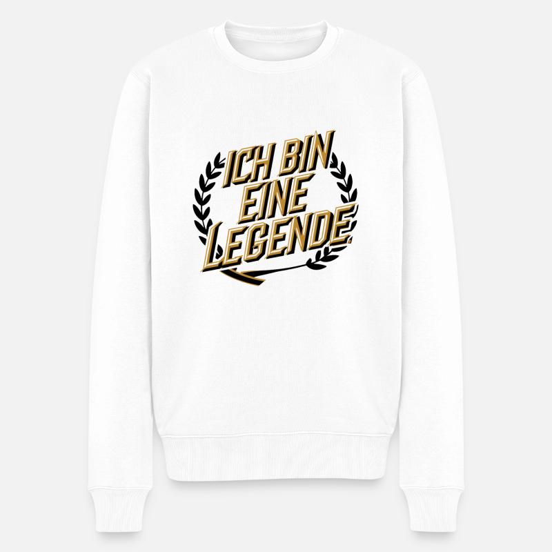 Je suis une légende - Pull Premium bio Homme - blanc