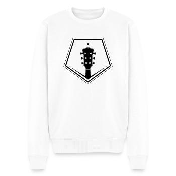 Guitariste Guitariste Guitariste Guitariste Guitare Basse - Pull Premium bio Homme - blanc - Devant - Thijin (182cm)