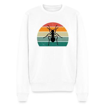 Insect Crawl Chitinous Tanks Fly Wing Ant - Men's Premium Organic Jumper - white - Front - Thijin (182cm)