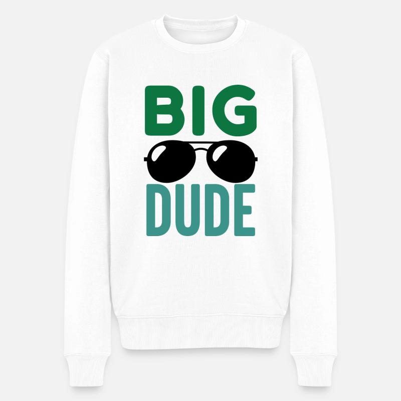 Grand mec - Pull Premium bio Homme - blanc