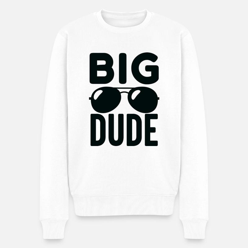 Grand mec - Pull Premium bio Homme - blanc