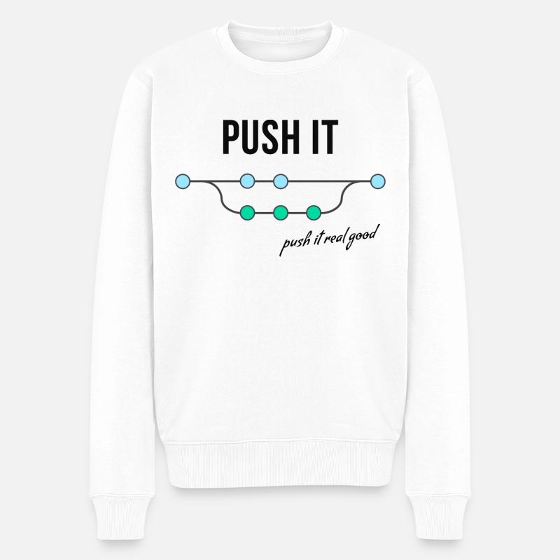 Push it - Pull Premium bio Homme - blanc