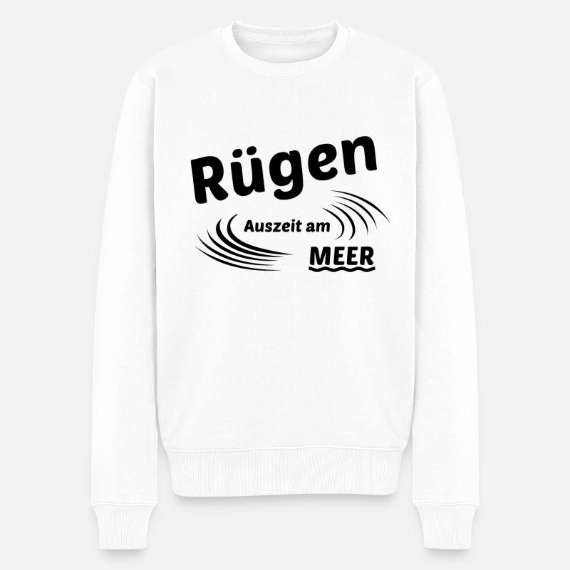 Réprimander - Pull Premium bio Homme - blanc