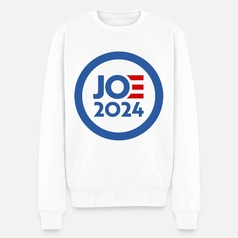Joe biden 2024 - Pull Premium bio Homme - blanc