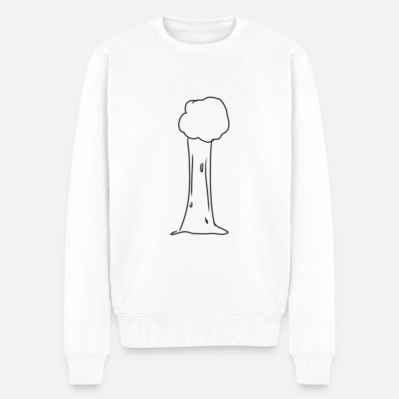 Arbre Symbole Nature - Pull Premium bio Homme - blanc