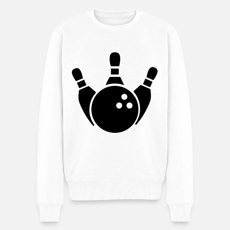 Cone Cone Icon - Men's Premium Organic Jumper - white