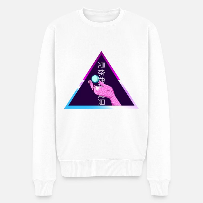 Jeu vidéo Japan Vapor - Pull Premium bio Homme - blanc