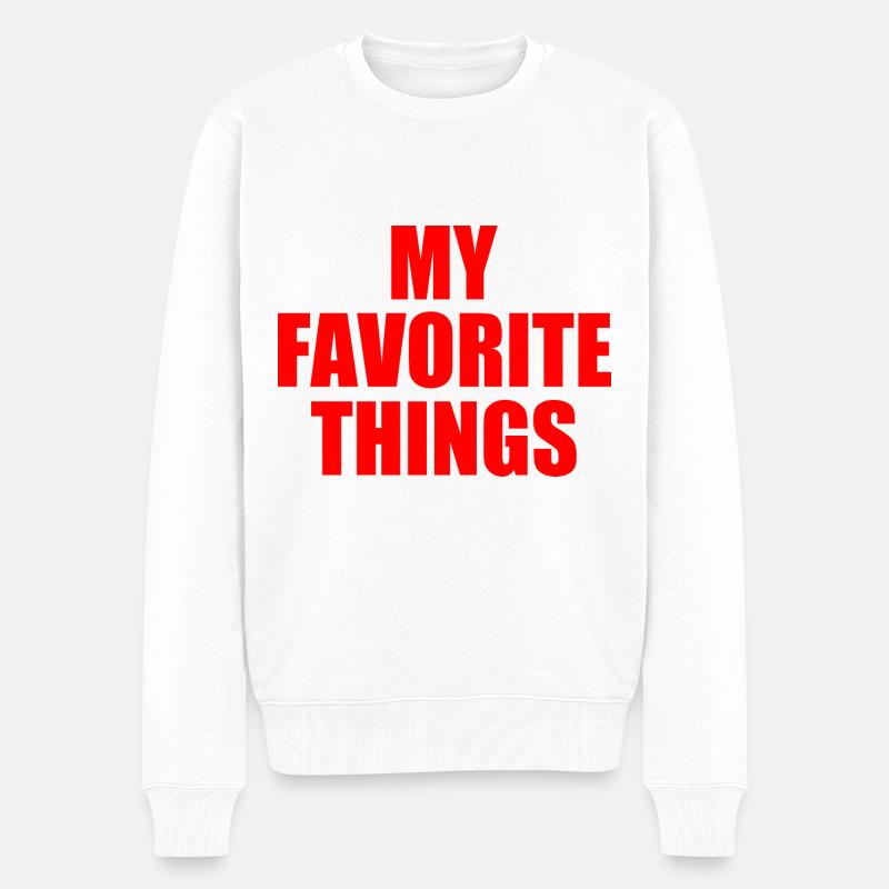 my favorite things - Pull Premium bio Homme - blanc