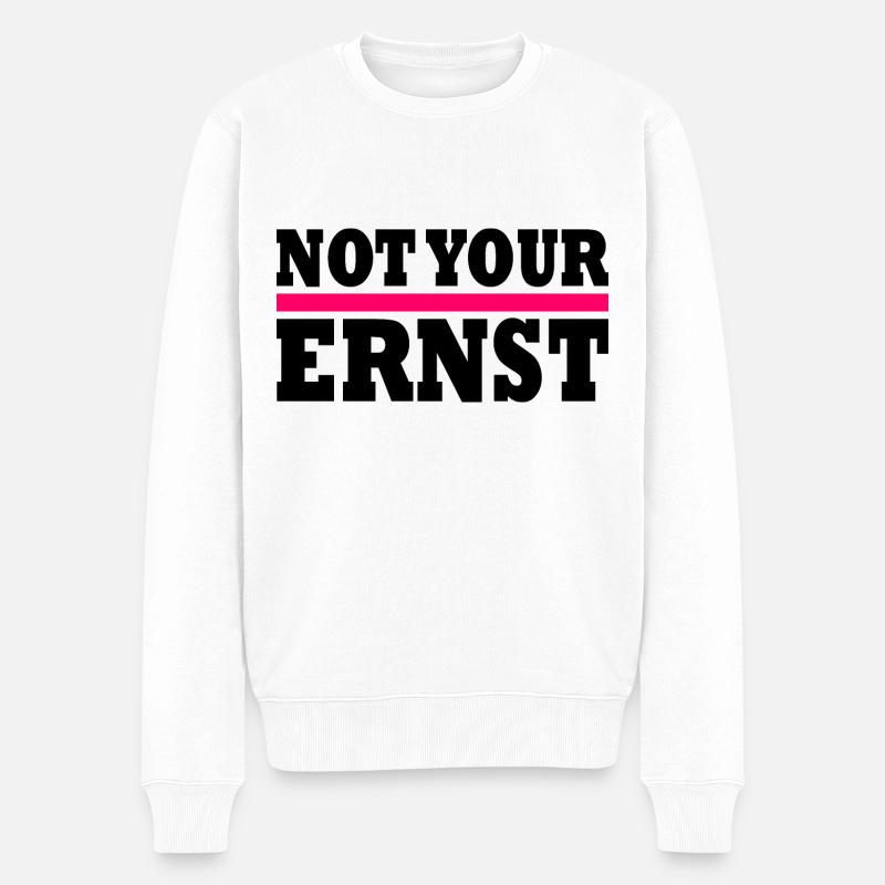 Ce n’est pas votre nom - Pull Premium bio Homme - blanc