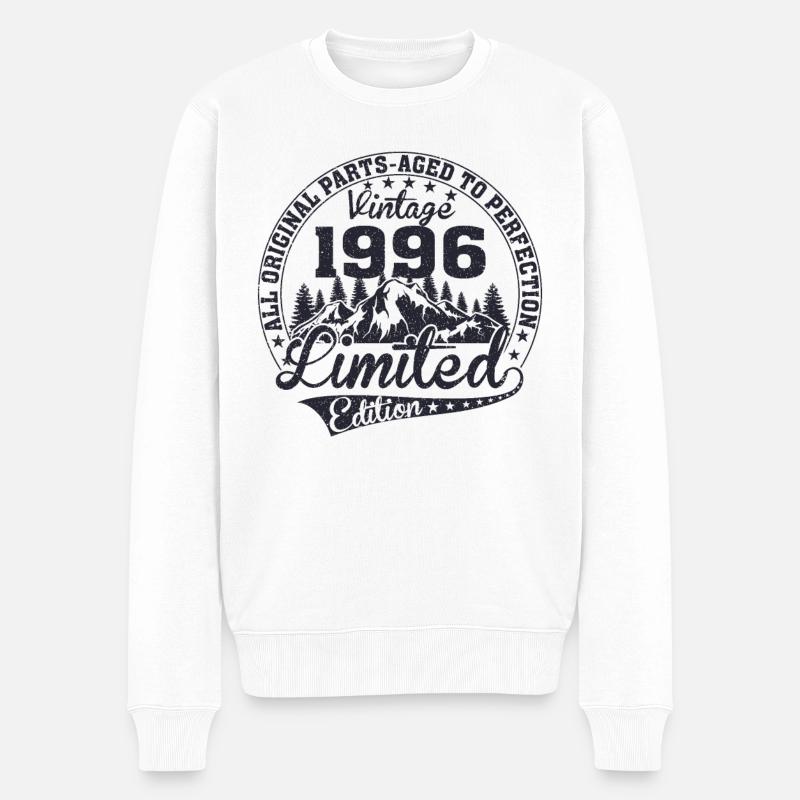 Original 1996 - Männer Premium Bio Pullover - Weiß
