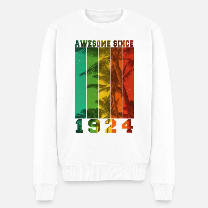Génial depuis 1924 - Pull Premium bio Homme - blanc