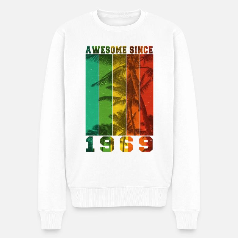 Génial depuis 1969 - Pull Premium bio Homme - blanc