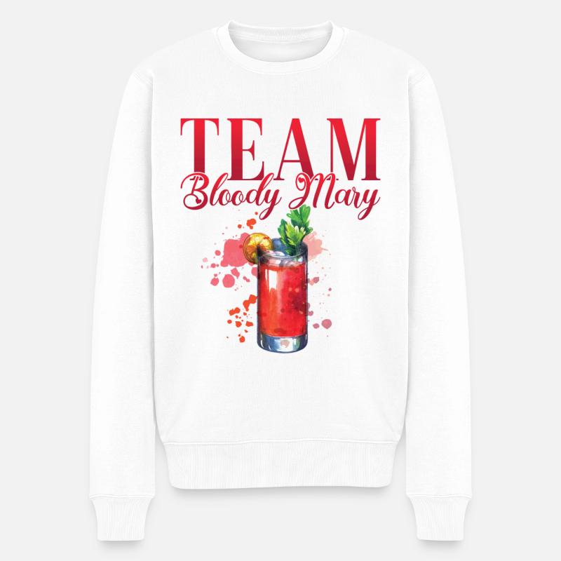 L’équipe Bloody Mary - Pull Premium bio Homme - blanc