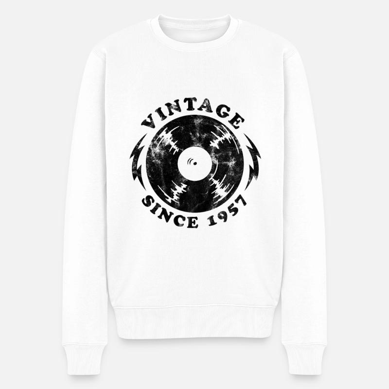 Millésime 1957 - Pull Premium bio Homme - blanc