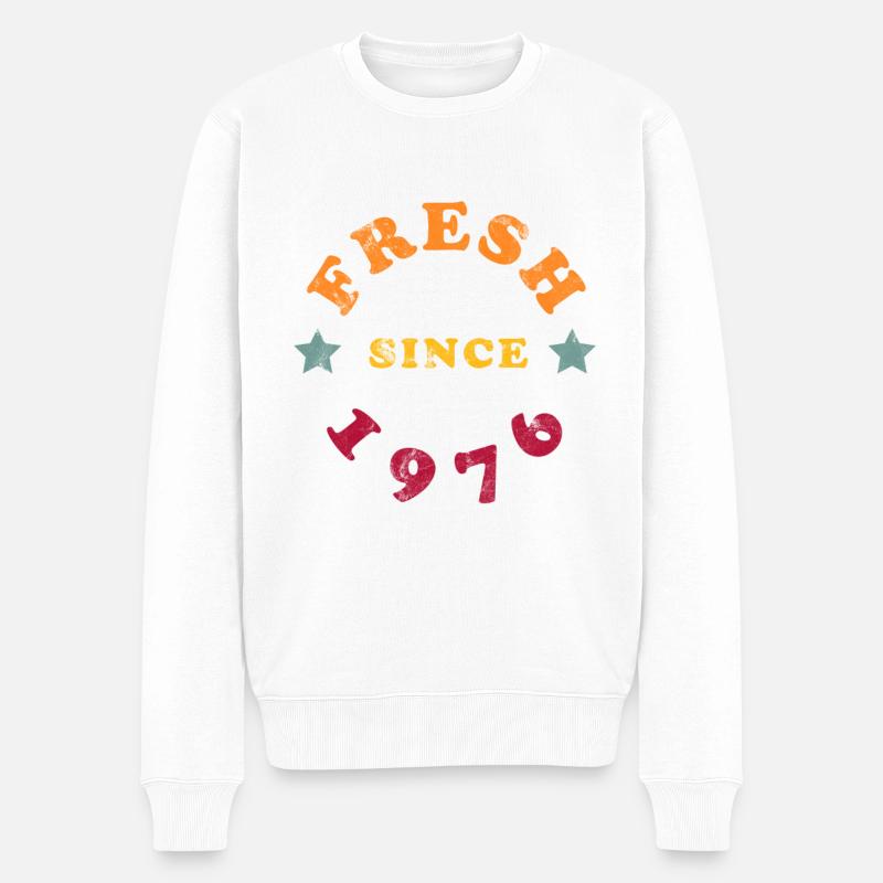 Millésime 1976 - Pull Premium bio Homme - blanc