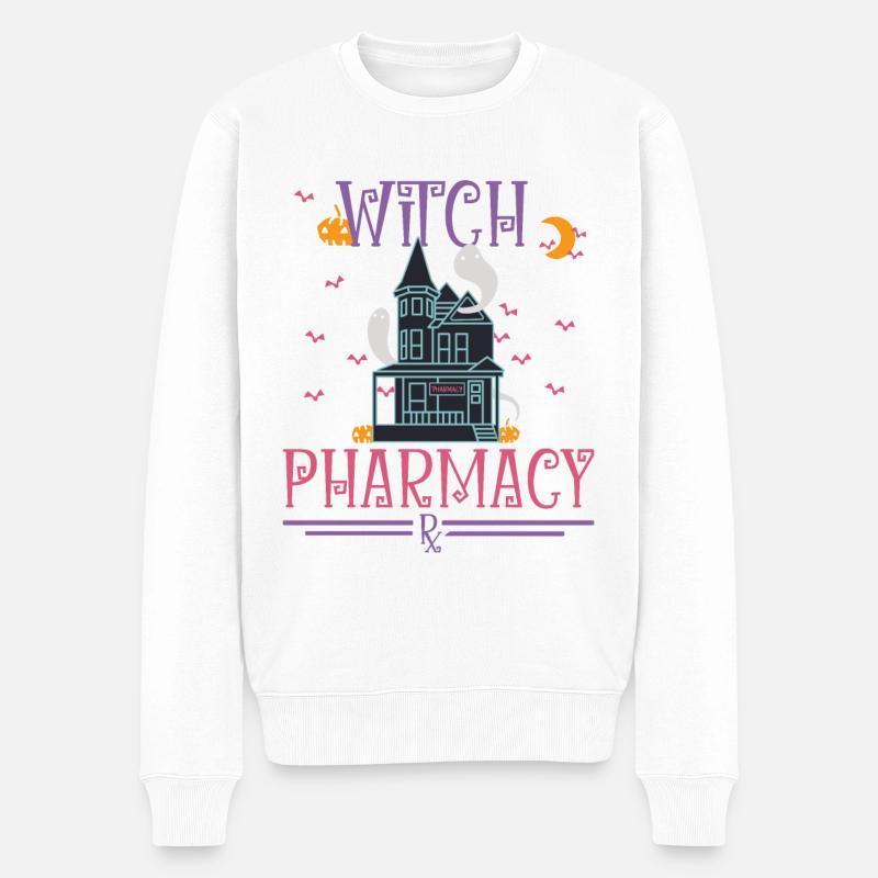 Pharmacie Halloween - Pull Premium bio Homme - blanc