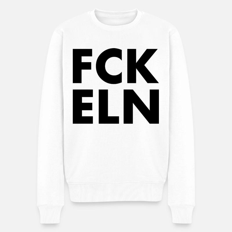 Fck eln - Pull Premium bio Homme - blanc