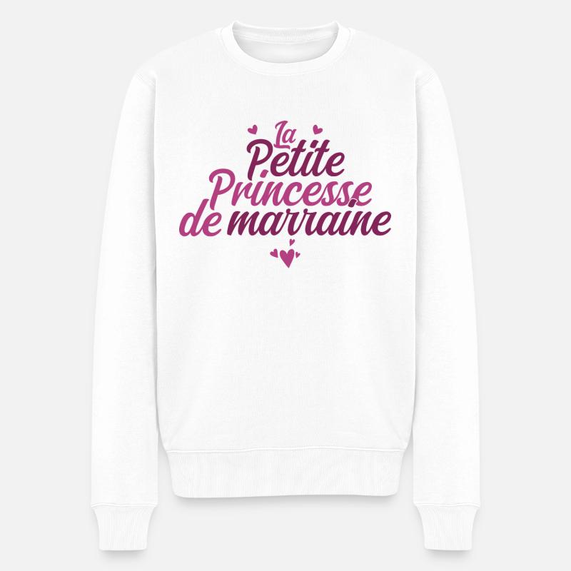 Princesse De Marraine - Pull Premium bio Homme - blanc