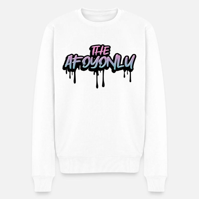 The afyonlu - Männer Premium Bio Pullover - Weiß