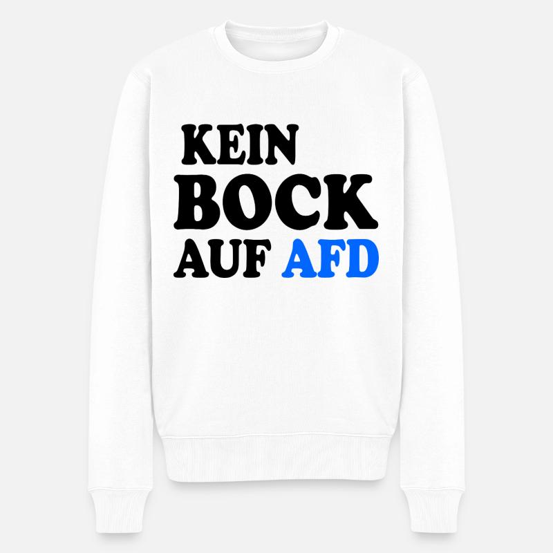 Pas de désir pour l’AfD - Pull Premium bio Homme - blanc
