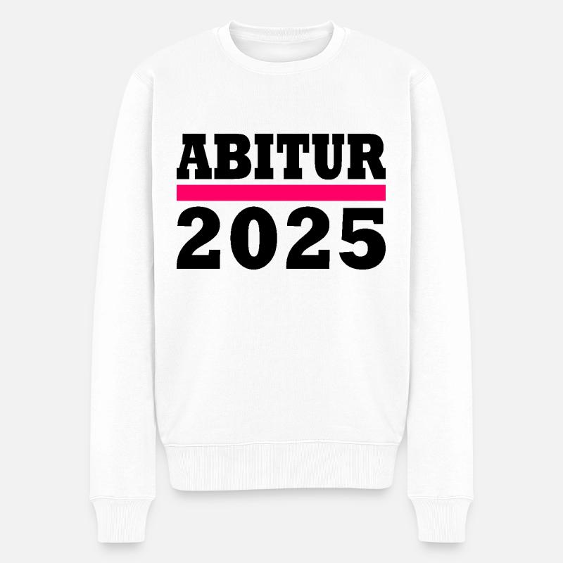 Abitur 2025 - Pull Premium bio Homme - blanc