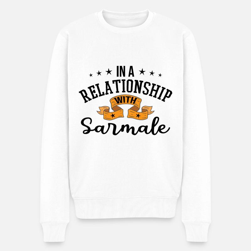 En relation avec Sarmale - Pull Premium bio Homme - blanc
